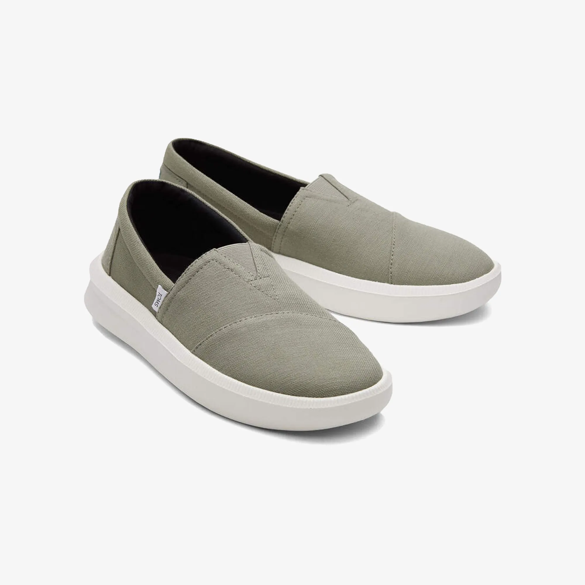 Toms | ROVER TRAINERS RECYCLED COTTON  { VETIVER GREY