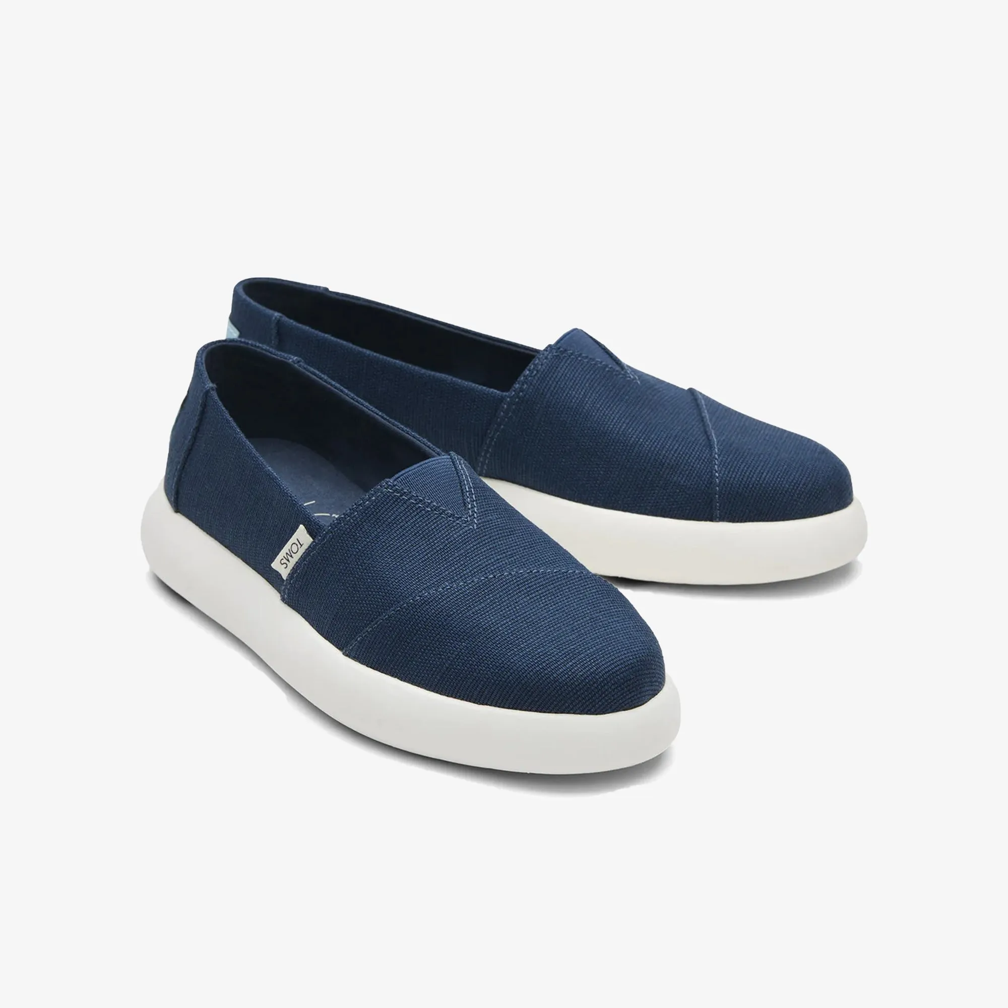 Toms | WMN'S MALLOW ECO HERITAGE CANVAS  { BLUE