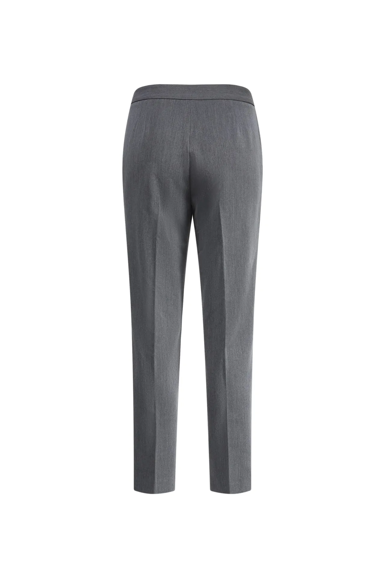 Twill Ankle Cigarette Suit Pants