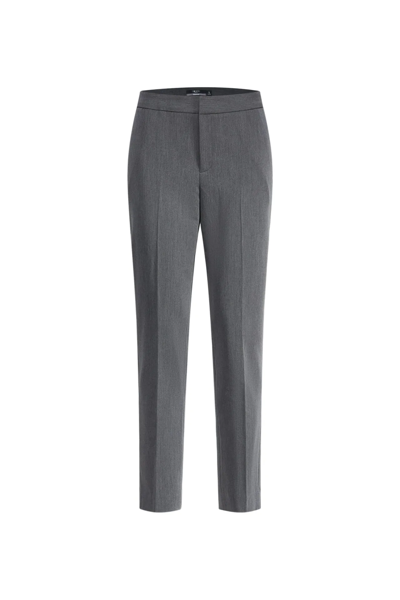 Twill Ankle Cigarette Suit Pants