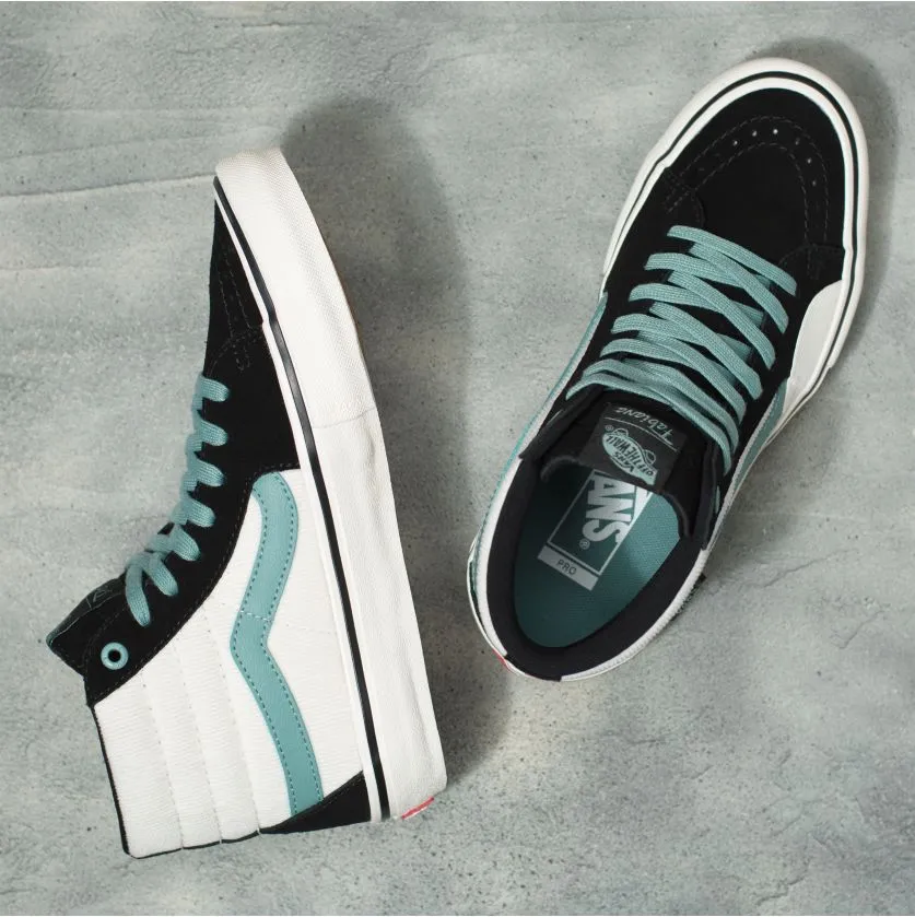 Vans Sk8-Hi Pro Skateboard Shoe - (Fabiana Delfino)Black/Oil Blue