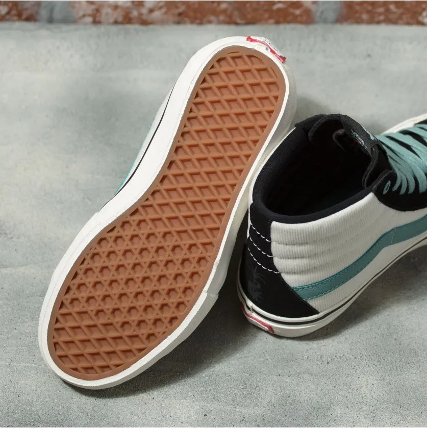 Vans Sk8-Hi Pro Skateboard Shoe - (Fabiana Delfino)Black/Oil Blue