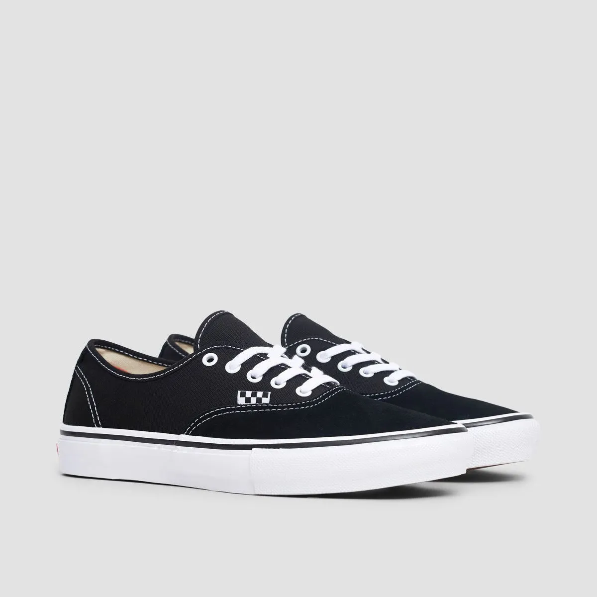 Vans Skate Authentic Shoes - Black/White