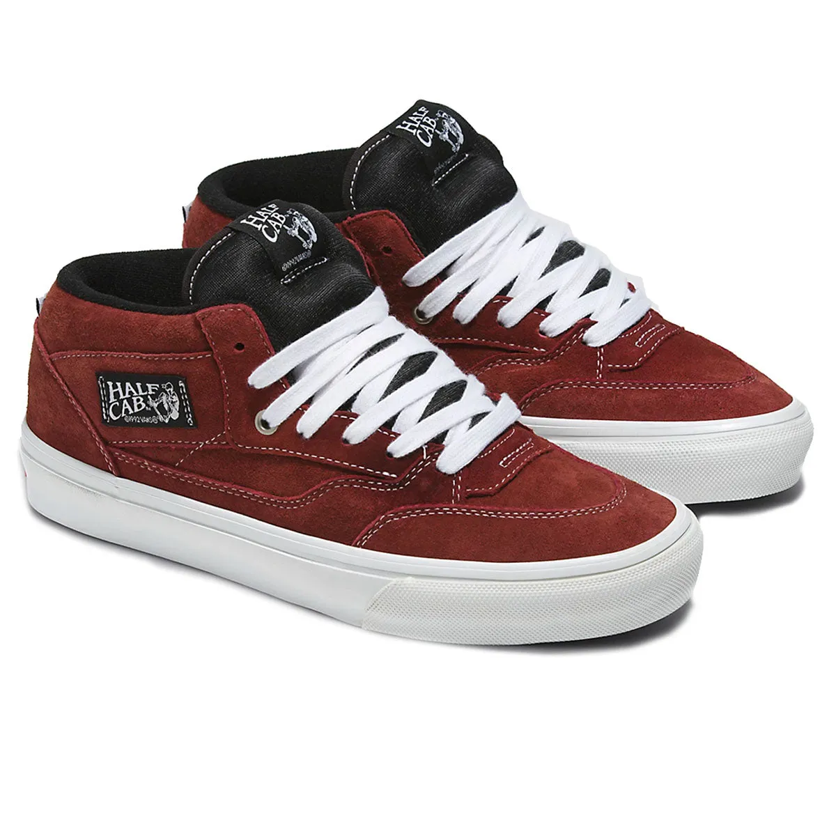 Vans Skate Half Cab 92' - Pig Suede Red Brick