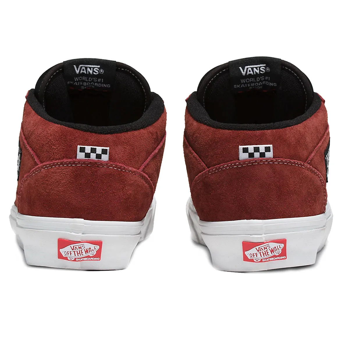 Vans Skate Half Cab 92' - Pig Suede Red Brick