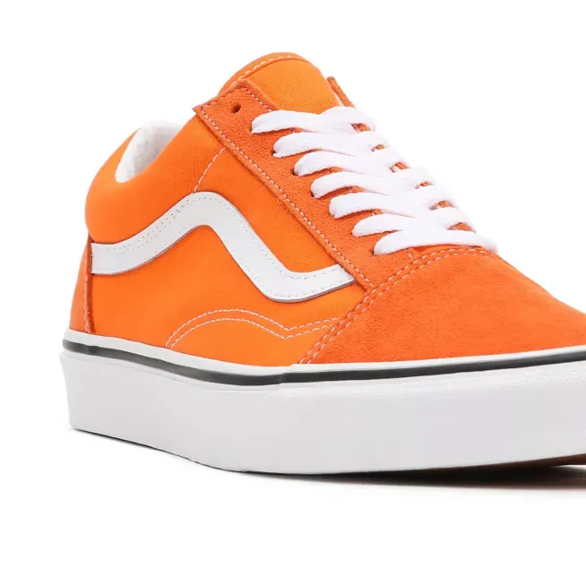 Vans sneakers unisex Old Skool VN0A5KRFAVM1 arancione bianco