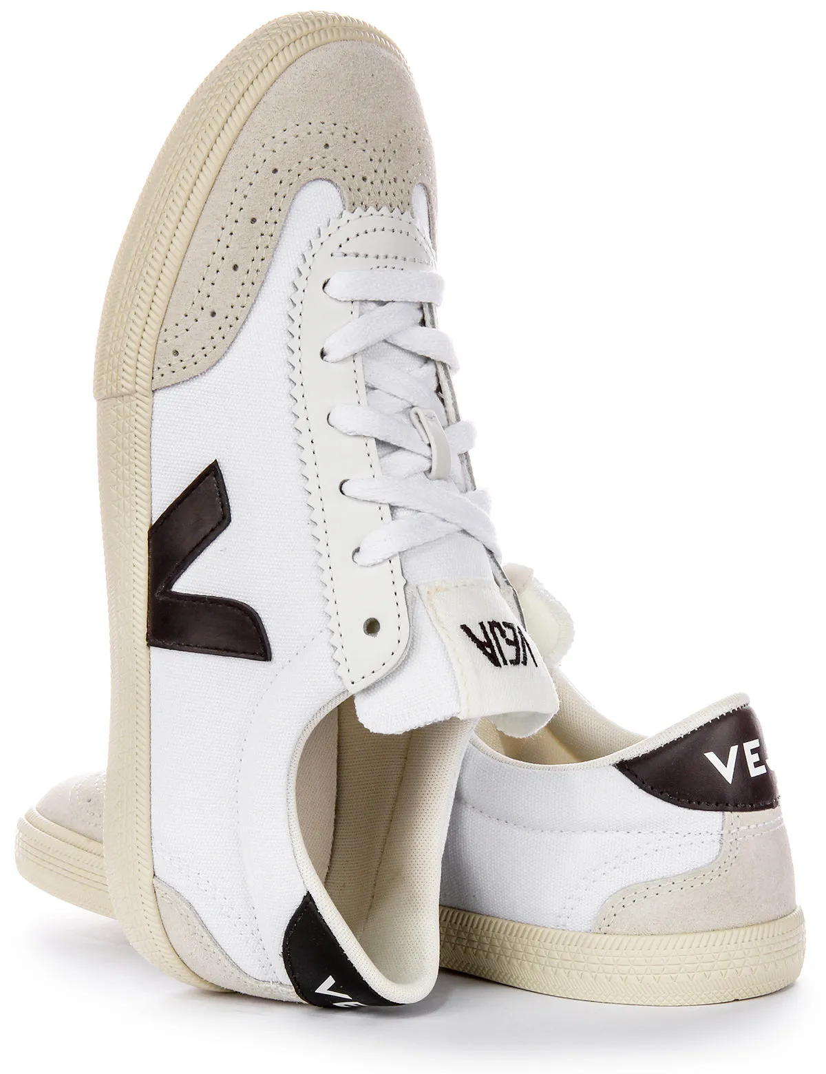 Veja Volley In White Black For Men