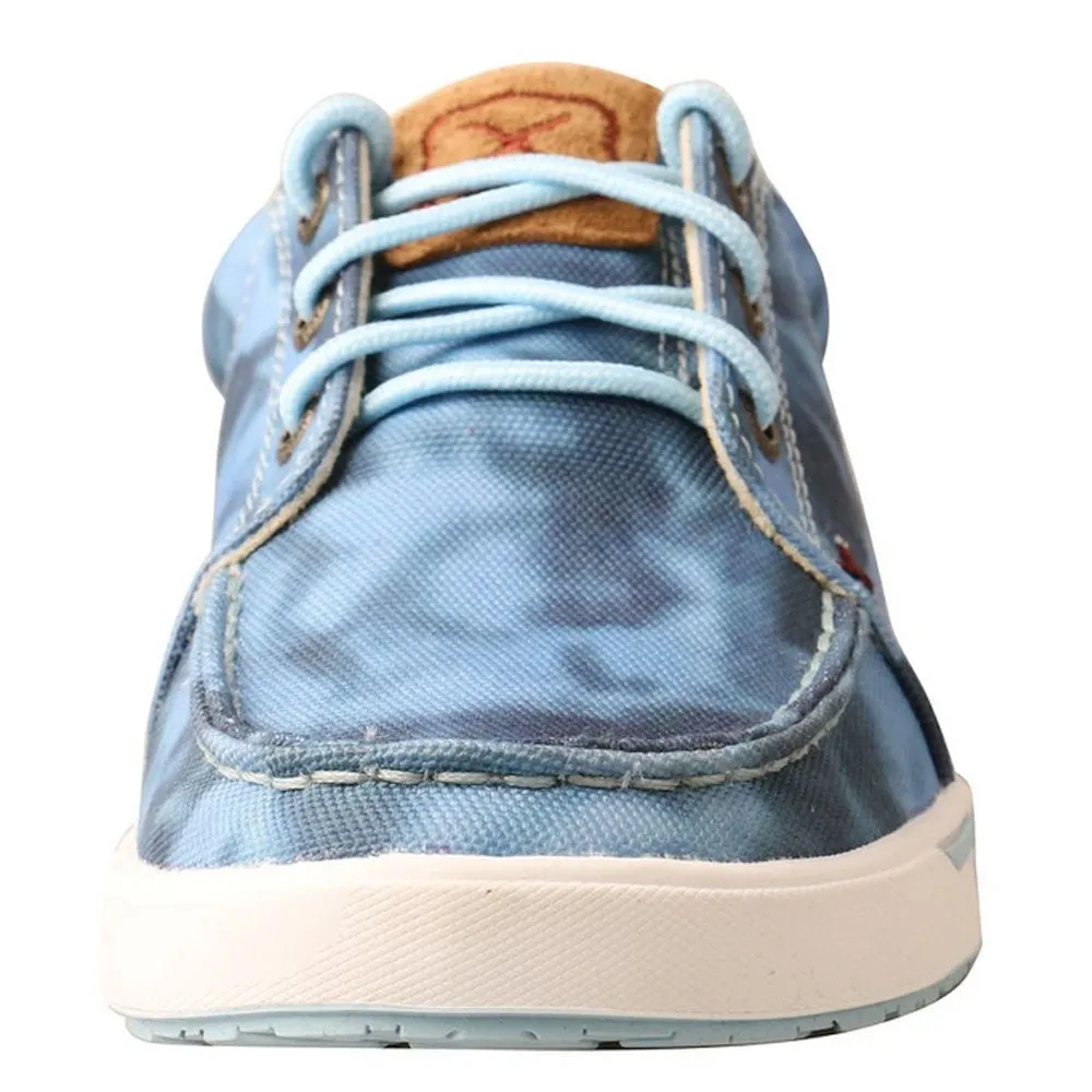 WCA0043 Twisted X Women's Blue Tie Dye Kicks