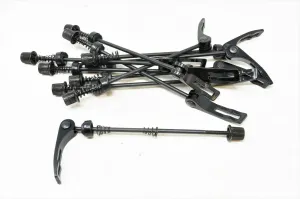 WHOLESALE JOB LOT 10 BLACK REAR QUICK RELEASE BIKE SKEWERS 166mm FOR 135mm AXLE