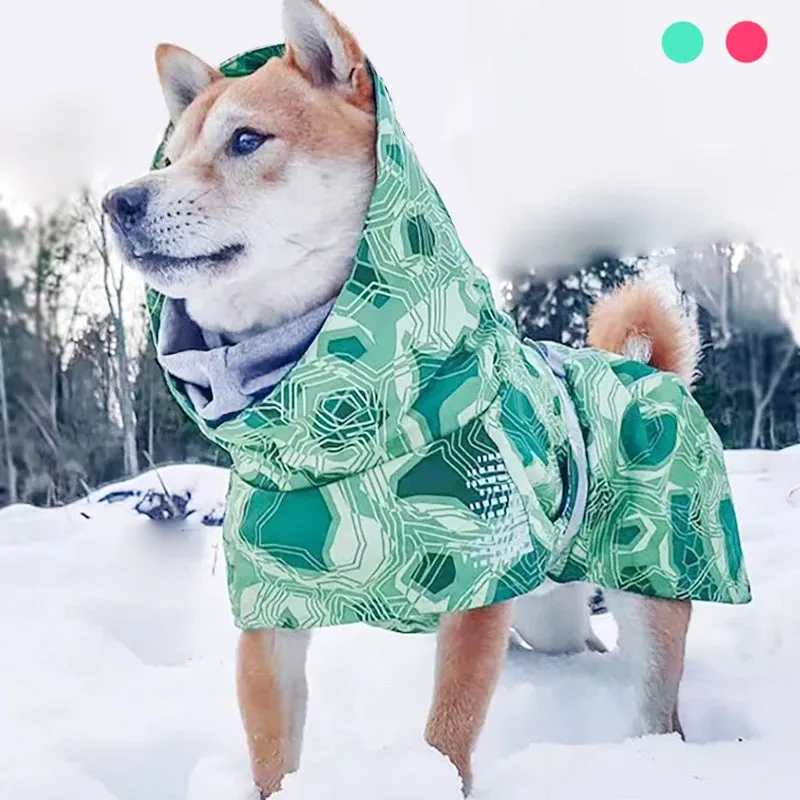 Winter Pet Dog Snow Clothes Waterproof Dogs Jacket Winter Clothing Warm Outfits For Small Medium Large Dogs Ubranka Dla Psa