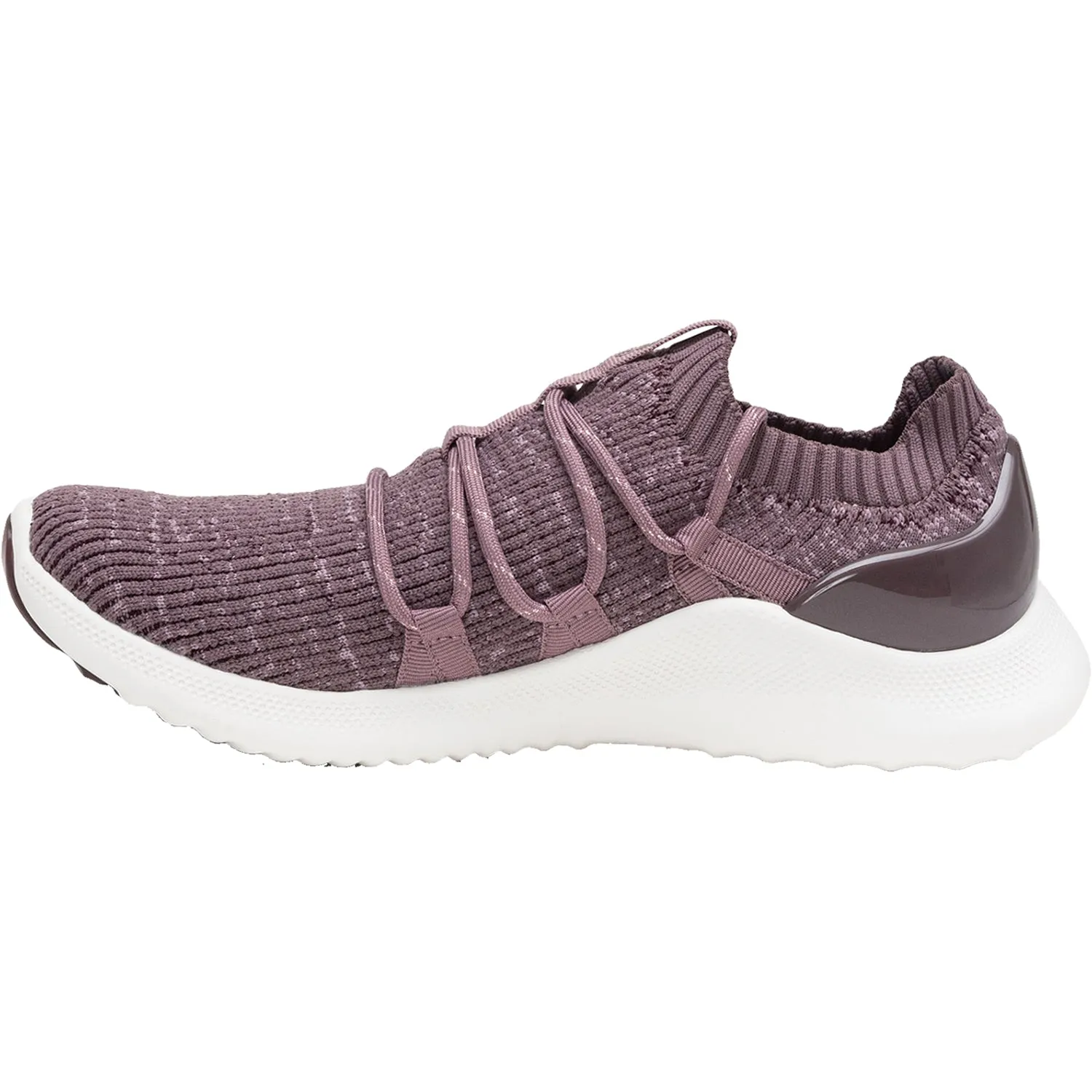 Women's Aetrex Dani Eggplant Knit Fabric