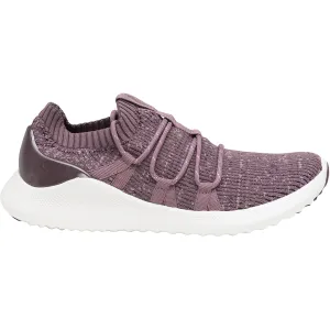 Women's Aetrex Dani Eggplant Knit Fabric