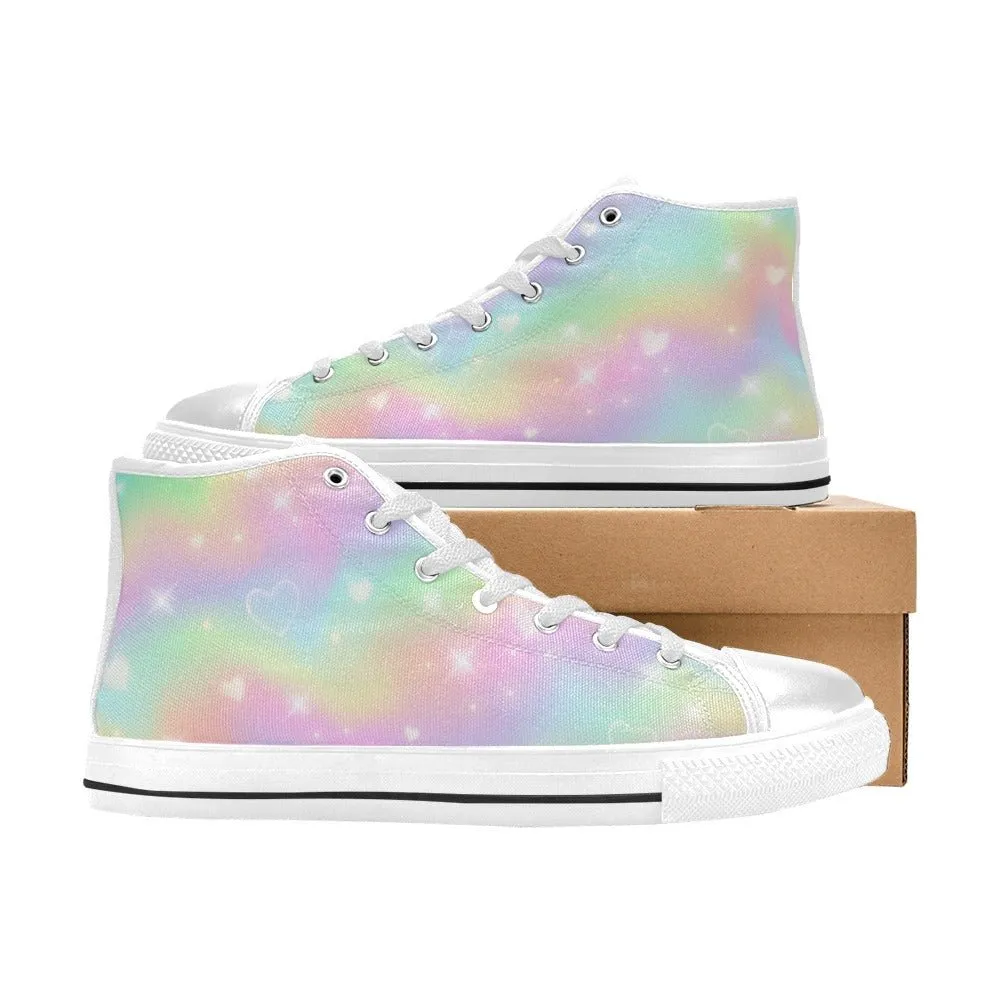 Women's Kawaii Rainbow Sneakers