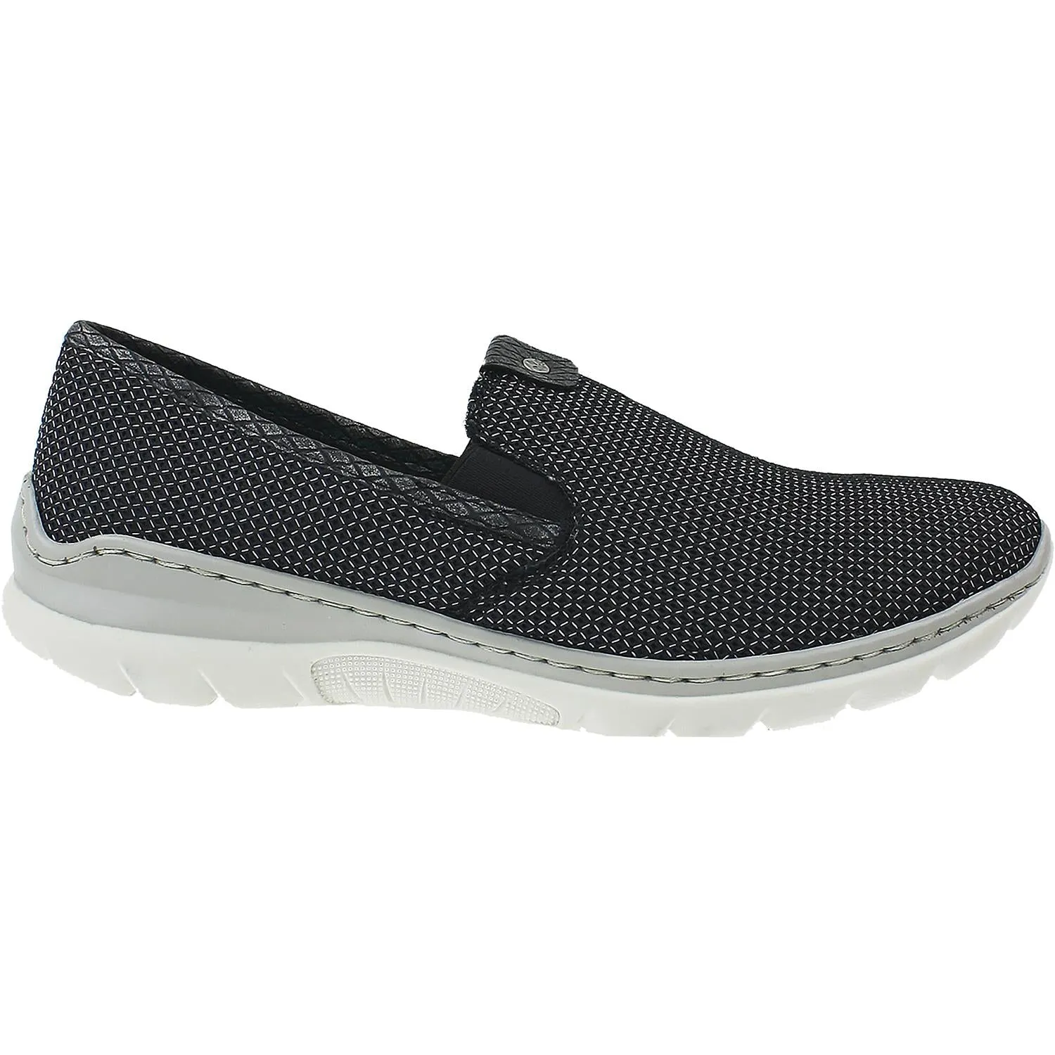 Women's Rieker L3272-00 Black Synthetic Mesh