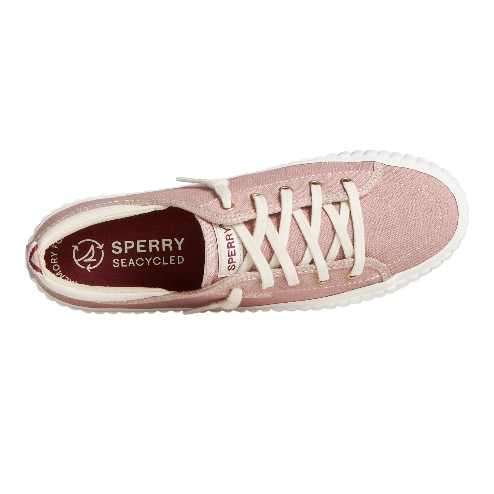 Women's Sperry, Pier Wave SeaCycled Boat Platform Sneaker