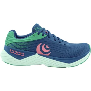 Women's Topo Ultrafly 5 Blue/Aqua Mesh