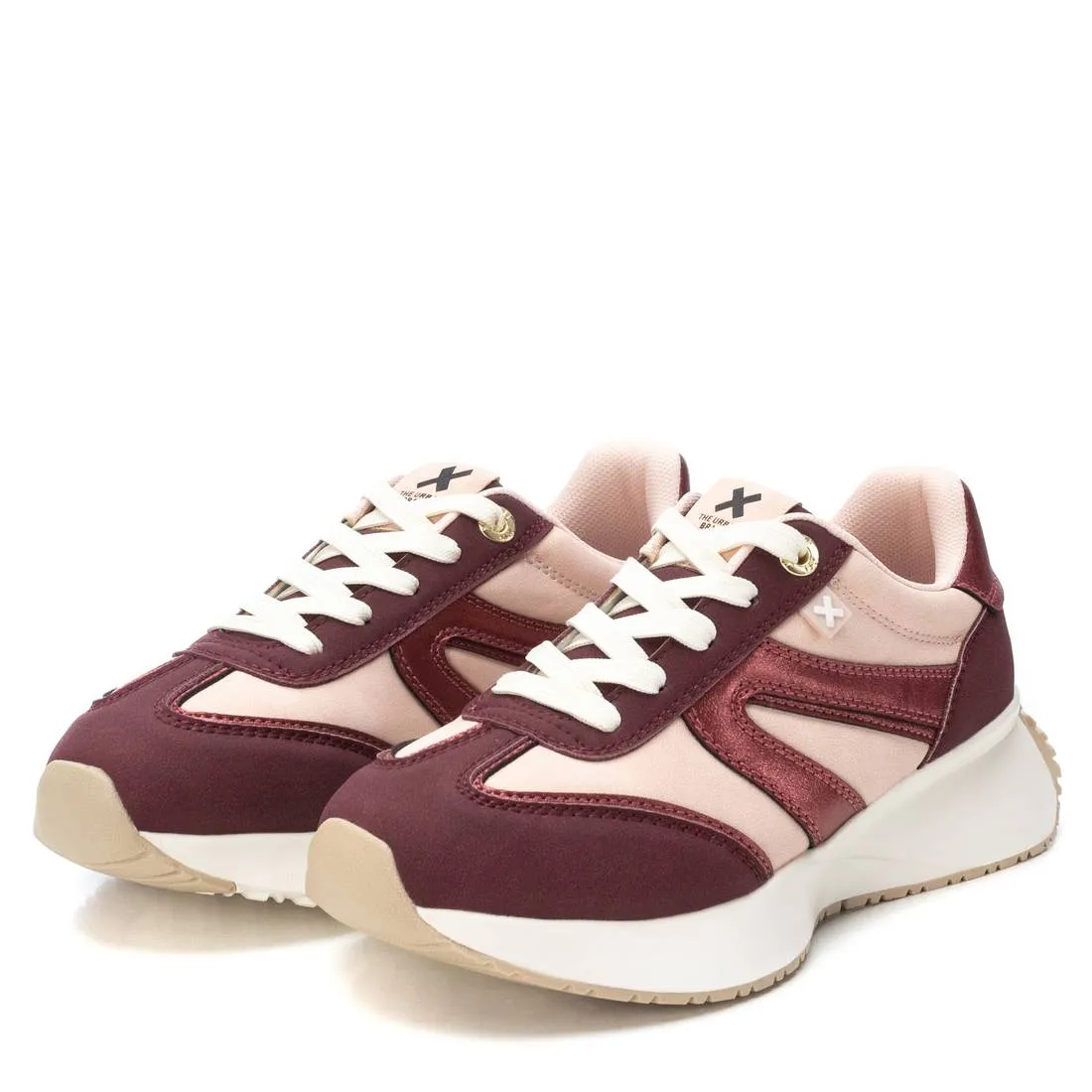 XTI Womens Trainer 143379 Burgundy