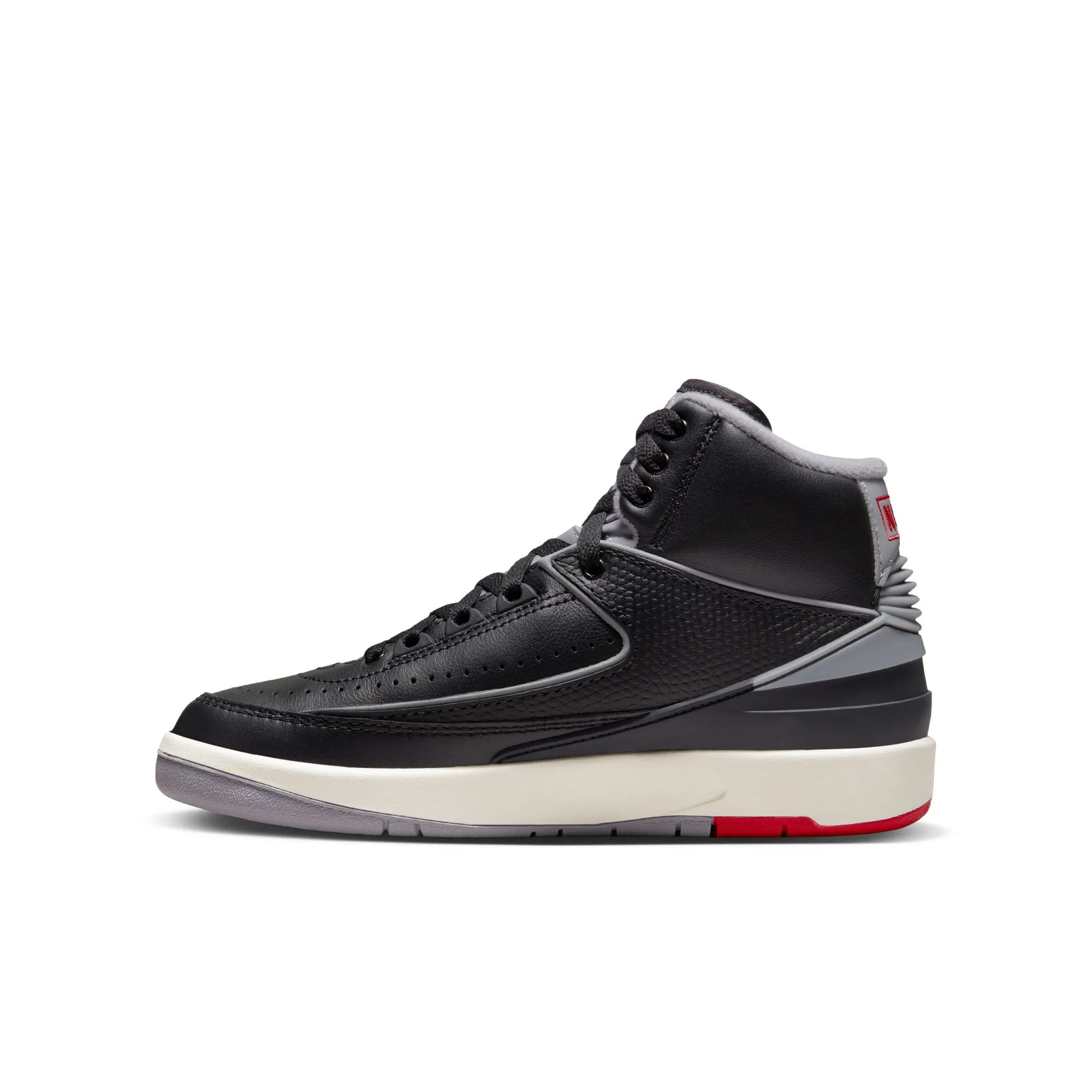 Youth Air Jordan 2 Retro 'Black Cement'