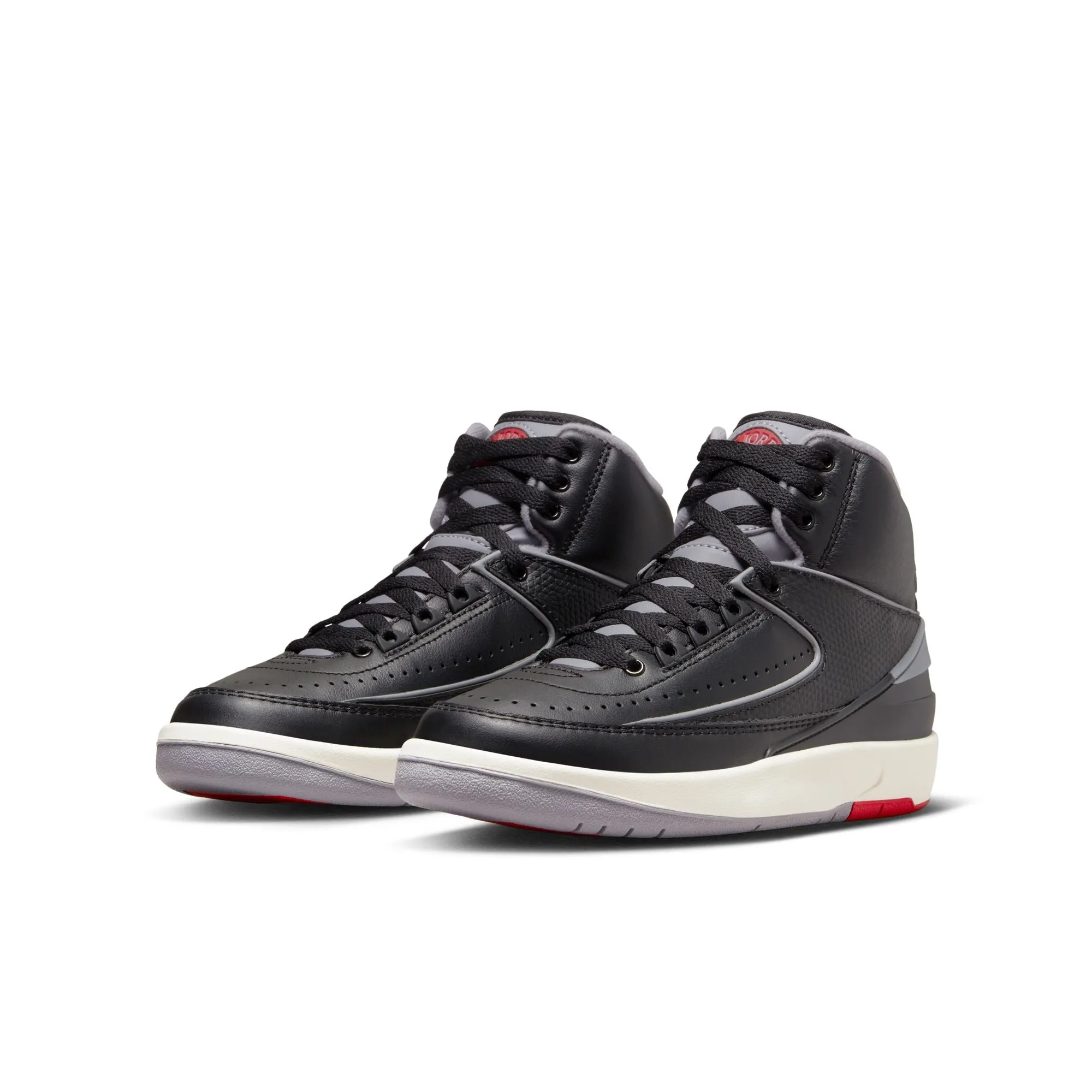 Youth Air Jordan 2 Retro 'Black Cement'